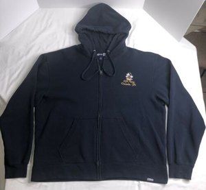 U.S. Navy Orlando, Fl Mickey Mouse Full Zip Hoodie Navy Blue Sz XXL Disney World